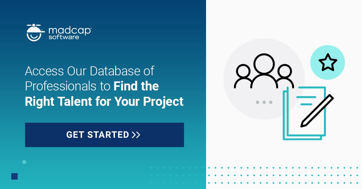 Expert Technical Content Writing Service | MadCap Software