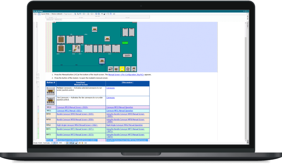 Screenshot of MadCap Flare’s pulling screenshots, images, and other content from a parent project into a child project using a combination of conditions and snippets.