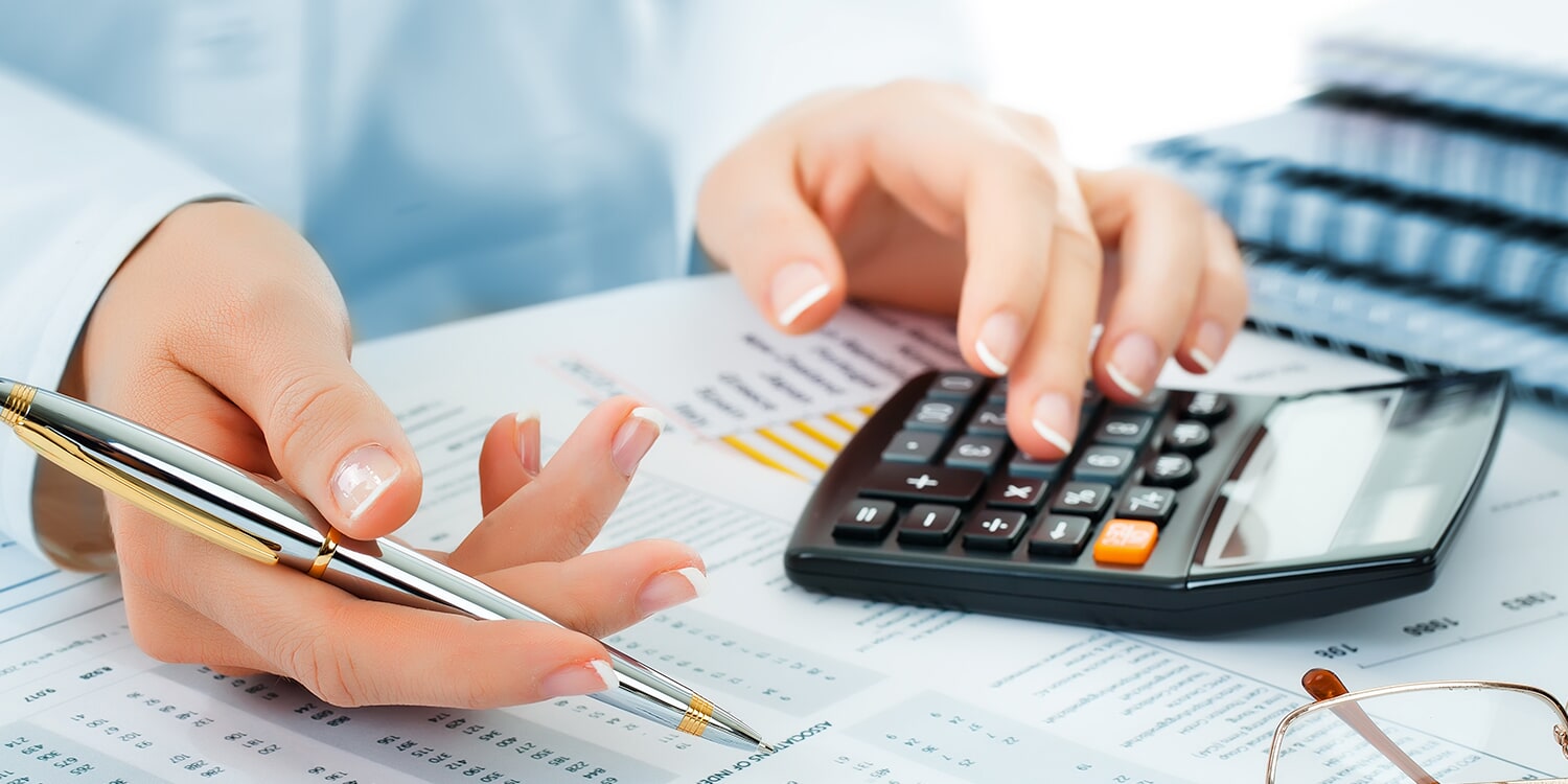 Closeup of financial charts