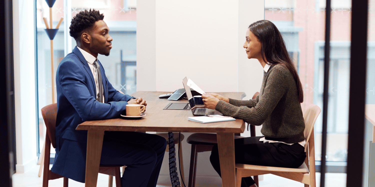 Image of a interview