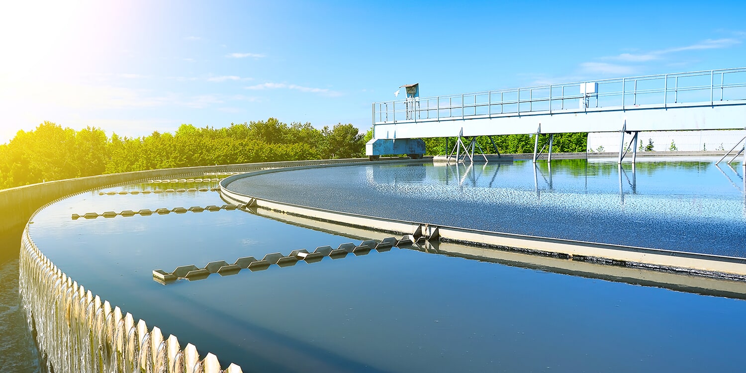 Photo of a water treatment area