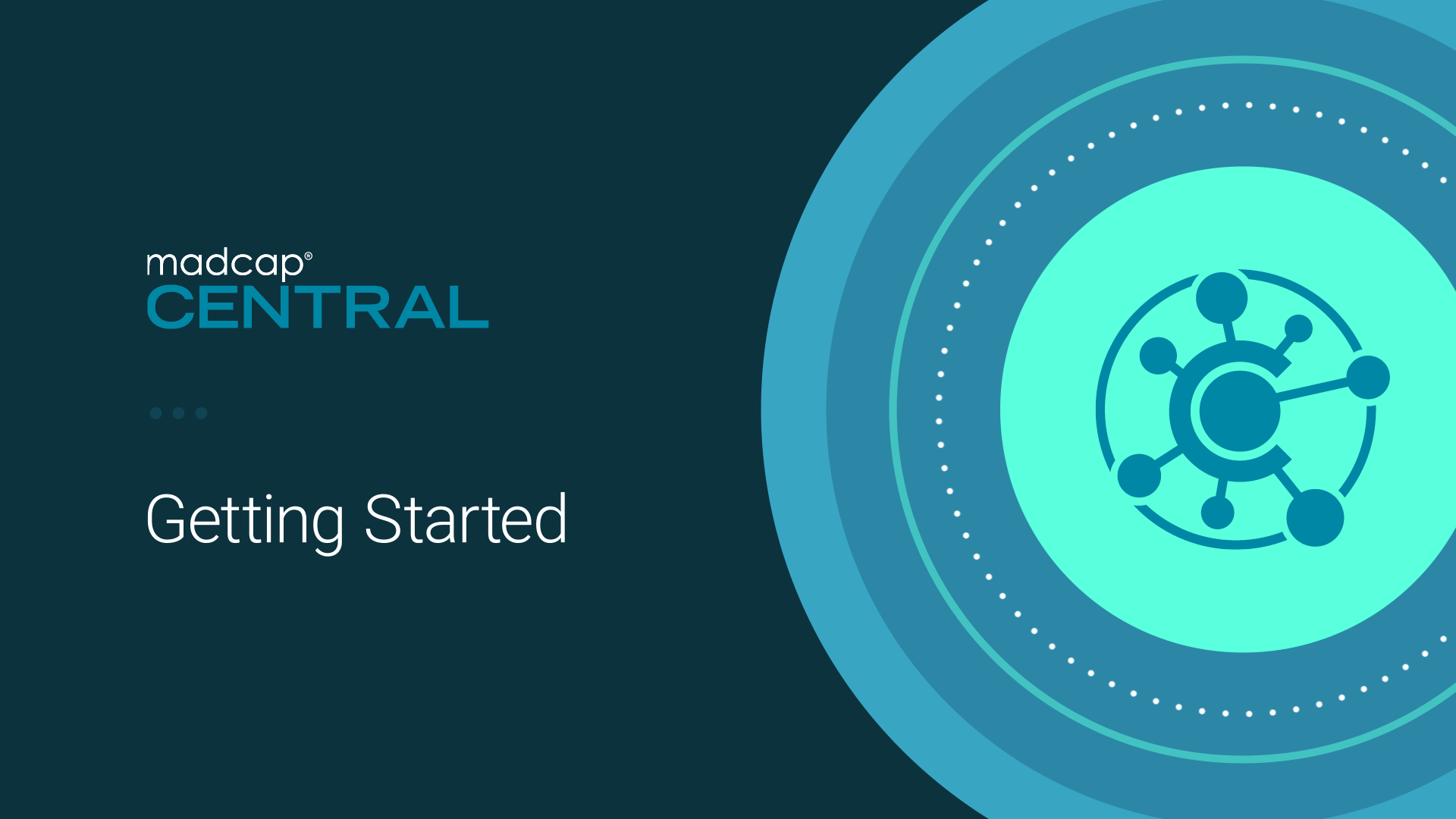 Video: Getting Started with MadCap Central