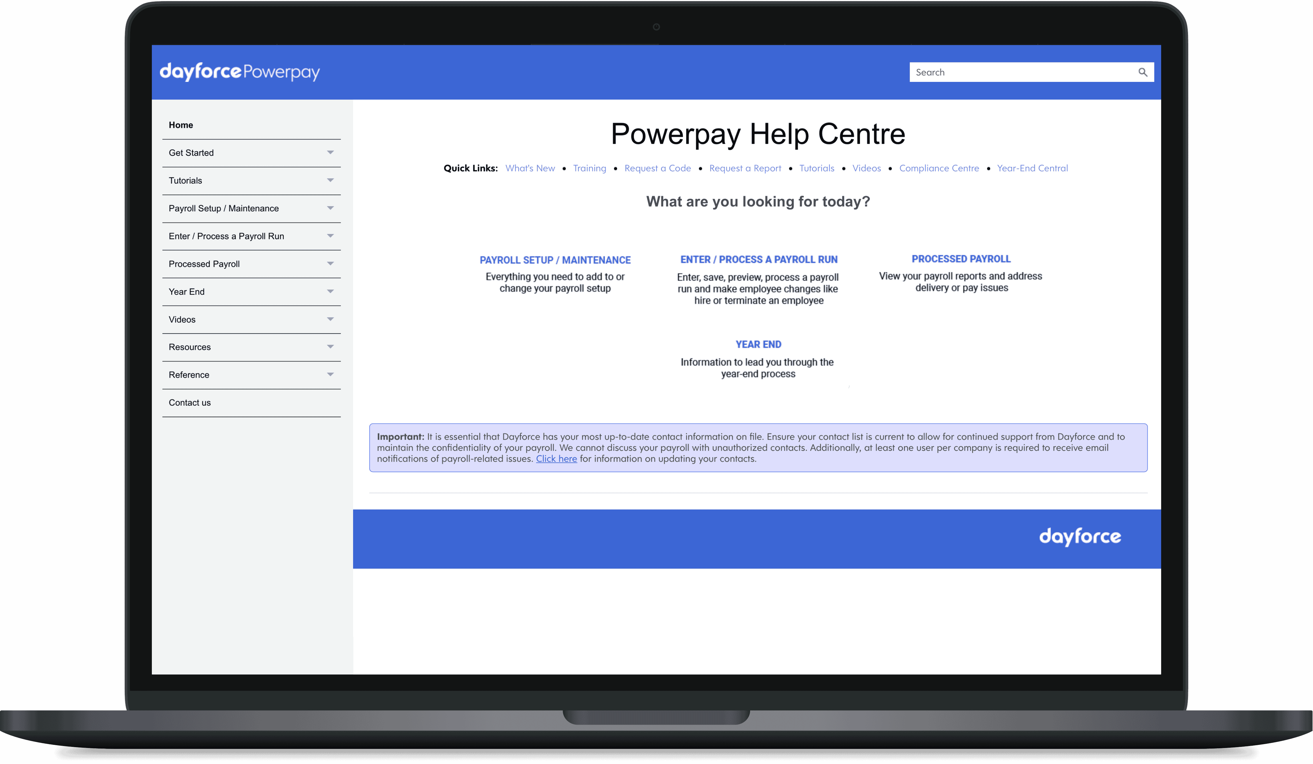 Powerpay help center Image