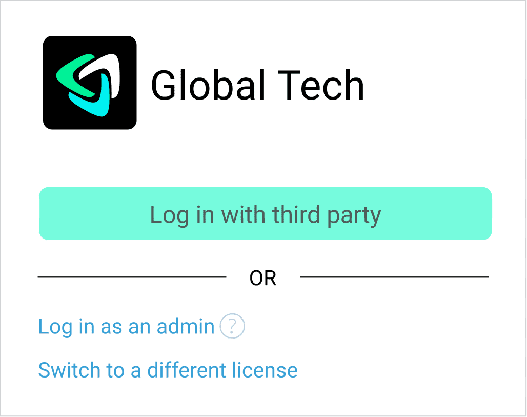 Private Access SSO Screenshot