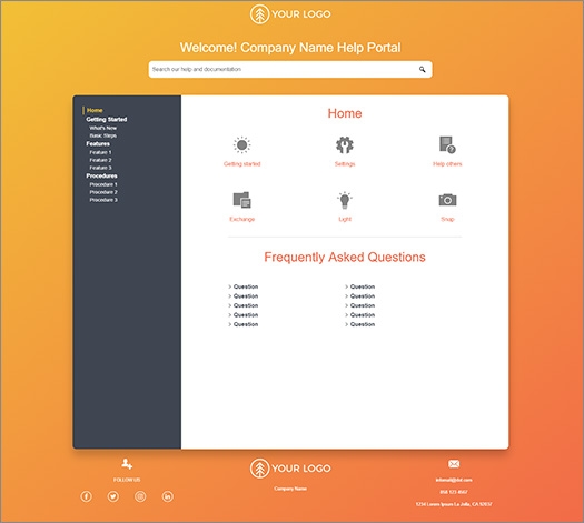 Sunset Project Template