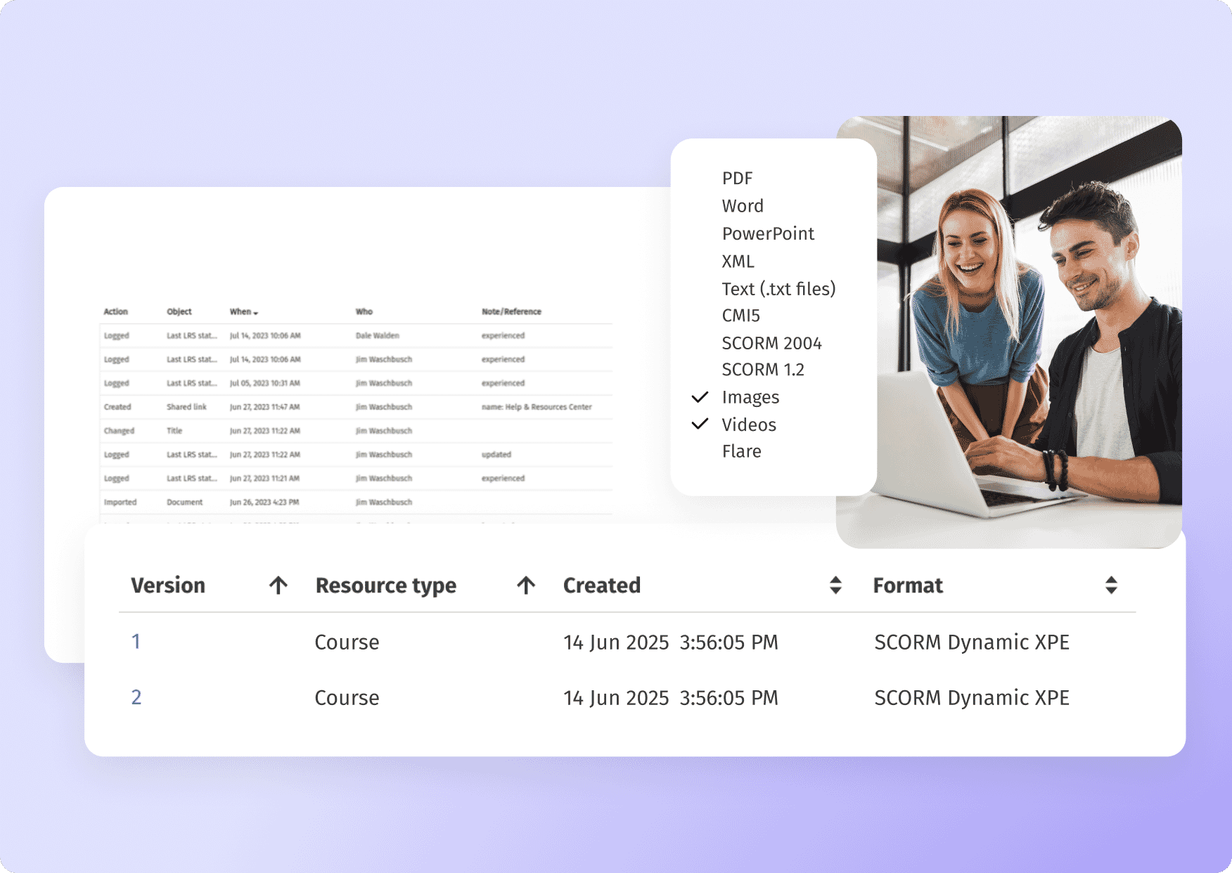 illustration of breaking down content silos